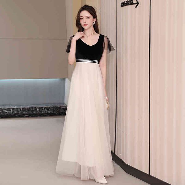 luxury party dresses beige women's summer 2022 u-neck flying sleev n waist gentle style dresses, Black
luxury party dresses beige women's summer 2022 u-neck flying sleev n waist gentle style dresses, Black