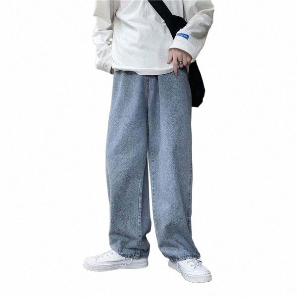 men's jeans men's jeans men solid drawstring denim full length straight loose males all-match trendy punk baggy retro leisure chic, Blue
men's jeans men's jeans men solid drawstring denim full length straight loose males all-match trendy punk baggy retro leisure chic, Blue