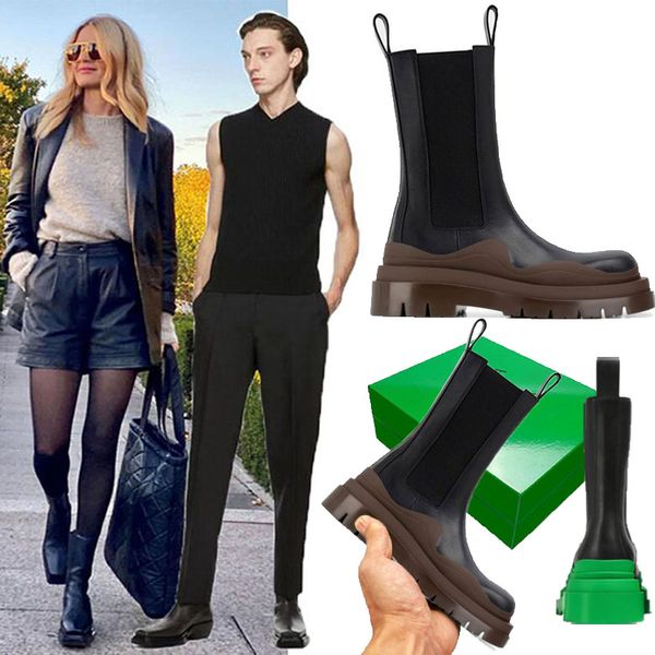 women bottega black/brown soles boots hipster luxury man tire leather chelsea booties men platform chunky shoes lady knight high-boots desig
women bottega black/brown soles boots hipster luxury man tire leather chelsea booties men platform chunky shoes lady knight high-boots desig