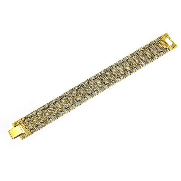 other bracelets fashion fl crystal watch band bracelet classic cuban link chain bangles men hip hop jewelry drop delivery 202 lulubaby dhpzl, Golden;silver
other bracelets fashion fl crystal watch band bracelet classic cuban link chain bangles men hip hop jewelry drop delivery 202 lulubaby dhpzl, Golden;silver