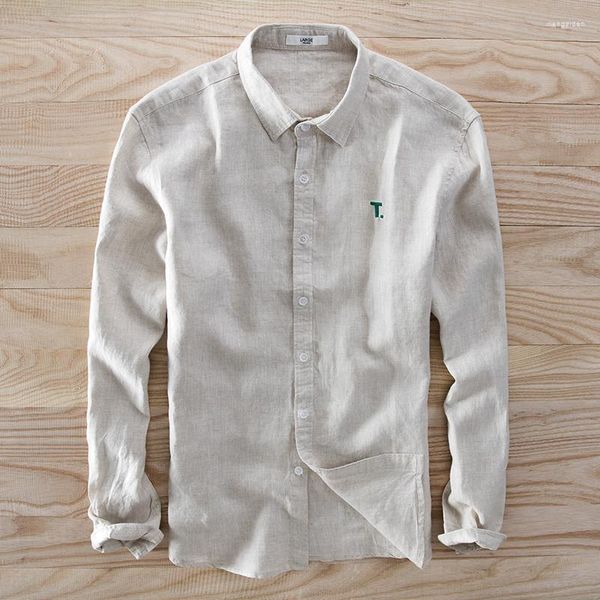 men's casual shirts linen long sleeve men shirt brand fashion for flax mens chemise camisas de hombremen's, White;black
men's casual shirts linen long sleeve men shirt brand fashion for flax mens chemise camisas de hombremen's, White;black
