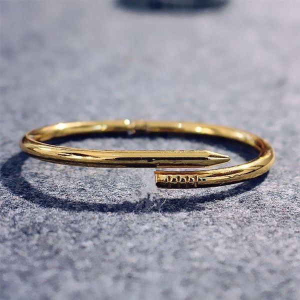 2021 gold-plated men's nail bangle diamond design womens fashion luxury non-fading hypoallergenic jewelry love2432, Black
2021 gold-plated men's nail bangle diamond design womens fashion luxury non-fading hypoallergenic jewelry love2432, Black
