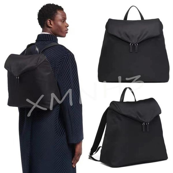 backpack 2022 luxury school bag designer men's black backpacks medium fashion with triangular women'218p
backpack 2022 luxury school bag designer men's black backpacks medium fashion with triangular women'218p