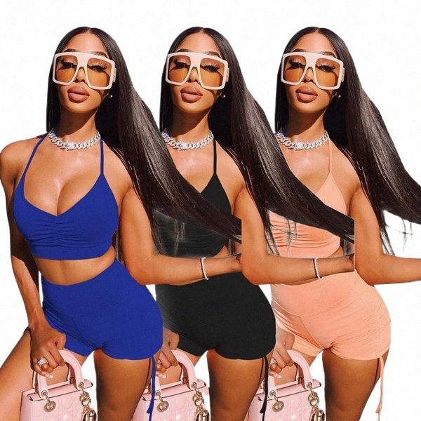 women's tracksuits women's tracksuits solid color pleated two piece vest shorts suit summer women jogger sets t2sx#, Gray
women's tracksuits women's tracksuits solid color pleated two piece vest shorts suit summer women jogger sets t2sx#, Gray