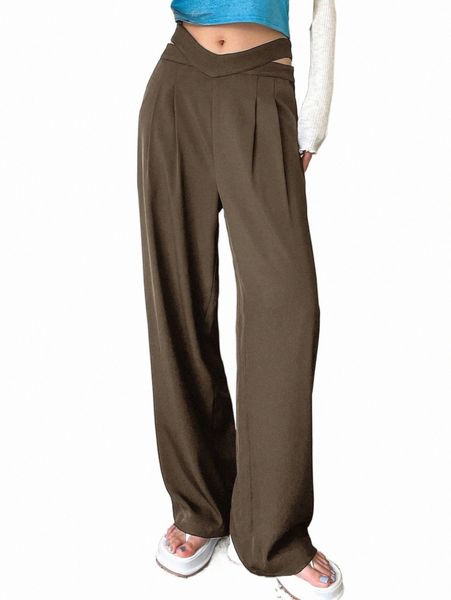 women's pants & capris dazy cut out waist plicated detail straight leg pants i66z#, Black;white
women's pants & capris dazy cut out waist plicated detail straight leg pants i66z#, Black;white