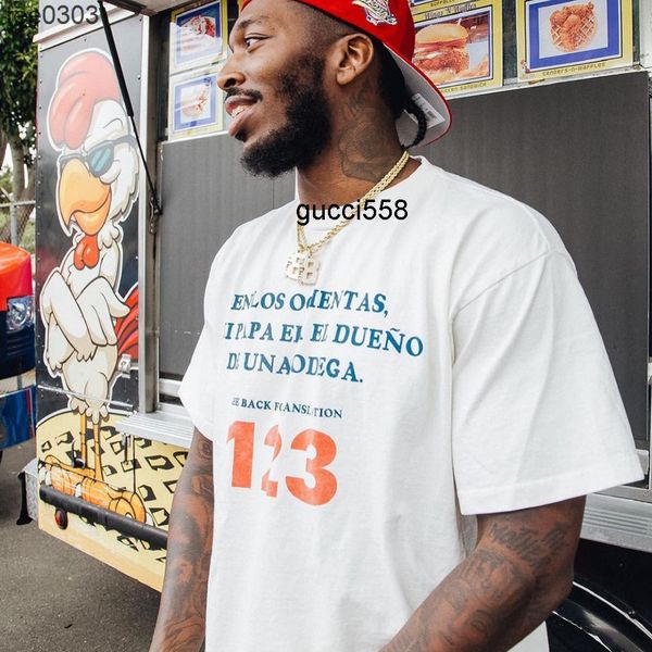 meichao tee rrr123 rapper's same upper body knight print round neck men's loose short sleeve women's couple's t-shirt, White;black
meichao tee rrr123 rapper's same upper body knight print round neck men's loose short sleeve women's couple's t-shirt, White;black
