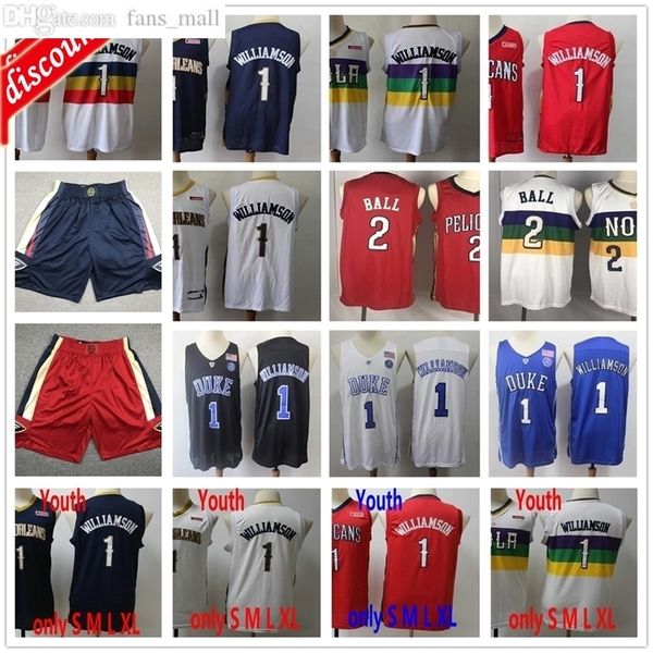 2020 new 1 williamson jerseys lonzo 2 ball basketball jersey college blue white red man kids youth, Black;red
2020 new 1 williamson jerseys lonzo 2 ball basketball jersey college blue white red man kids youth, Black;red
