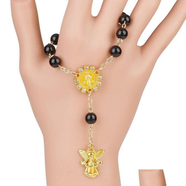 other bracelets 8mm angel pendant rosary bracelet fashion acrylic religion beads chain bangle for women girls charms jewelry q223fza dhdzd, Golden;silver
other bracelets 8mm angel pendant rosary bracelet fashion acrylic religion beads chain bangle for women girls charms jewelry q223fza dhdzd, Golden;silver