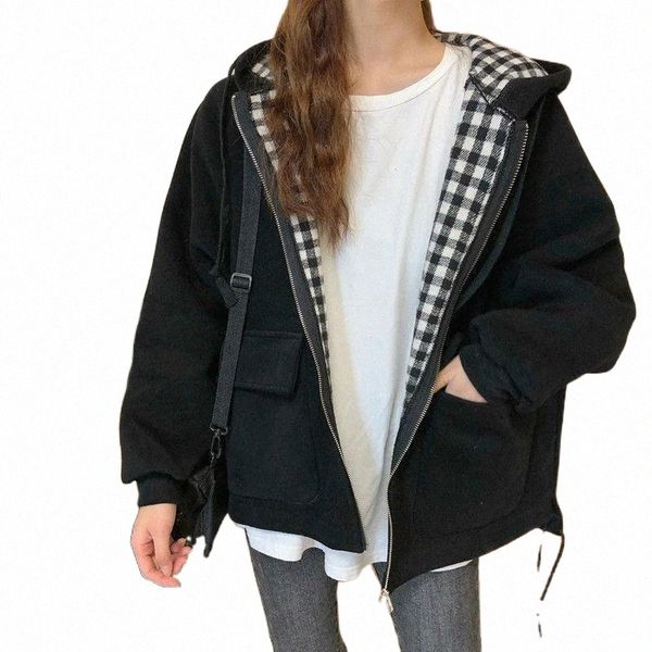 women's jackets women's jackets women plaid hooded autumn outwear coats casual ins loose oversize harajuku teens streetwear bomber, Black;brown
women's jackets women's jackets women plaid hooded autumn outwear coats casual ins loose oversize harajuku teens streetwear bomber, Black;brown