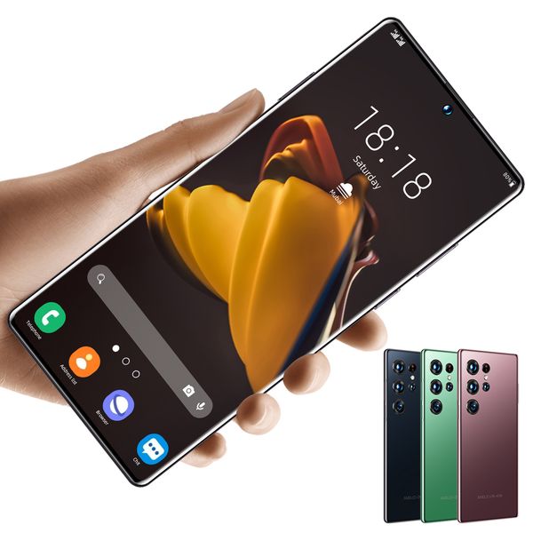 Global version S22U Phones 7.2inch Smartphone Dual SIM 5G 4G Cell Mobile 48.0MP Smart Phone Face ID, Black
Global version S22U Phones 7.2inch Smartphone Dual SIM 5G 4G Cell Mobile 48.0MP Smart Phone Face ID, Black