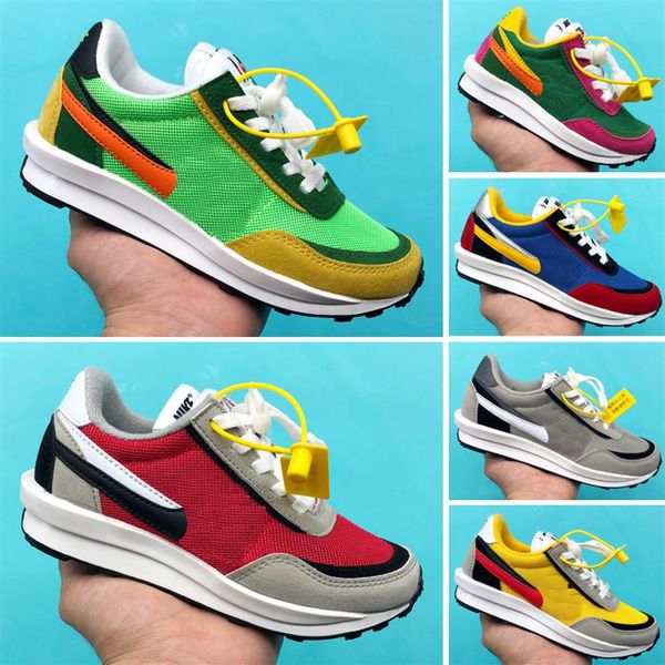 child x ldv waffle daybreak boy girl shoes red blue yellow multi kid casual sneaker size 24-35251y, Black
child x ldv waffle daybreak boy girl shoes red blue yellow multi kid casual sneaker size 24-35251y, Black