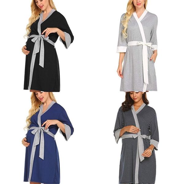 maternity sleeping lounge clothes nursing baby long sleeve robe nightgowns breastfeeding gown pregnancy nightwear maternity pajama 20220907, White
maternity sleeping lounge clothes nursing baby long sleeve robe nightgowns breastfeeding gown pregnancy nightwear maternity pajama 20220907, White