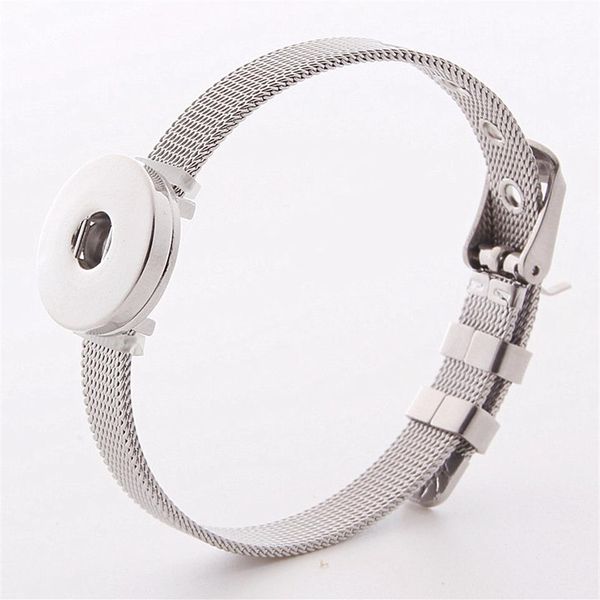 whole 10pcs silver watch band style women's stainless steel noosa ginger 18mm snaps chunk charms button cuff bracelets br218o, White
whole 10pcs silver watch band style women's stainless steel noosa ginger 18mm snaps chunk charms button cuff bracelets br218o, White