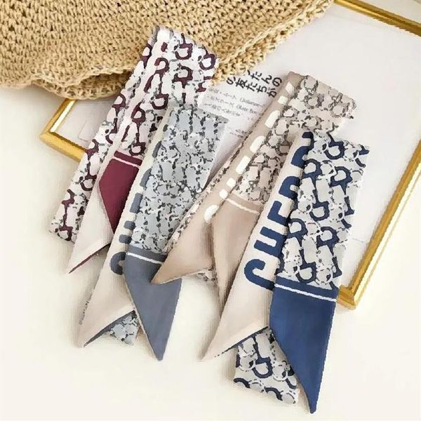 fashion designer g letters print silk satin hair hijab scarf headband charm women long narrow neckerchief luxury wallet purse bag 173l, Blue;gray
fashion designer g letters print silk satin hair hijab scarf headband charm women long narrow neckerchief luxury wallet purse bag 173l, Blue;gray