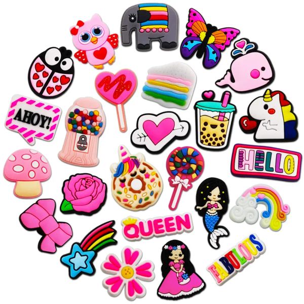 shoe parts accessories l girls decoration charms for croc bubble slides sandals clogs pink cute shoes decorations kids t shoesbagzq amhx9, White;pink
shoe parts accessories l girls decoration charms for croc bubble slides sandals clogs pink cute shoes decorations kids t shoesbagzq amhx9, White;pink