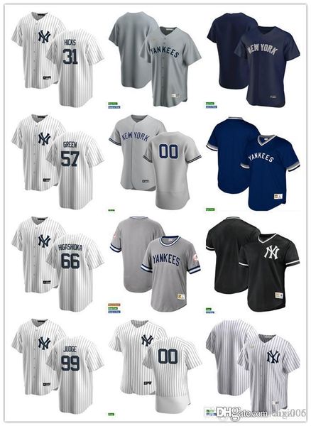 college wear men women youth 57 chad green 31 aaron hicks 66 kyle higashioka 99 aaron judge custom baseball jersey blank white gray navy, Black
college wear men women youth 57 chad green 31 aaron hicks 66 kyle higashioka 99 aaron judge custom baseball jersey blank white gray navy, Black