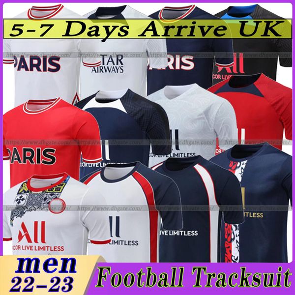 22 23 soccer tracksuit psgs soccer jersey mbappe jacket futbol long sleeves survetement sets hommes sportswear training suits football track, Black;yellow
22 23 soccer tracksuit psgs soccer jersey mbappe jacket futbol long sleeves survetement sets hommes sportswear training suits football track, Black;yellow