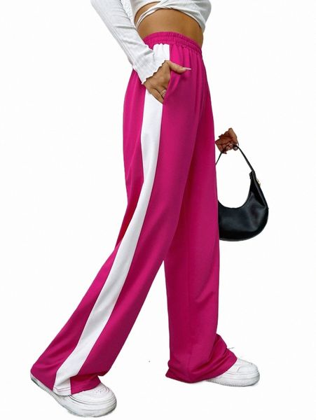 women's pants & capris contrast side seam elastic waist sweatpants u25o#, Black;white
women's pants & capris contrast side seam elastic waist sweatpants u25o#, Black;white