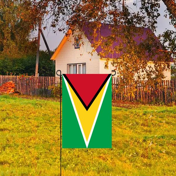 guyana garden flags 30x45cm vertical double sided outdoor welcome banner for yard outdoor decor
guyana garden flags 30x45cm vertical double sided outdoor welcome banner for yard outdoor decor