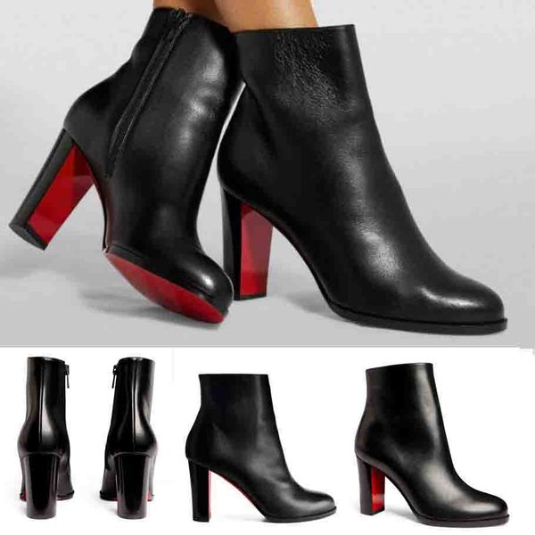 women ankle boot black calfskin leather chunky heeled with zipper adox leathers boots 85mm heel luxury designer high heels short booties in
women ankle boot black calfskin leather chunky heeled with zipper adox leathers boots 85mm heel luxury designer high heels short booties in