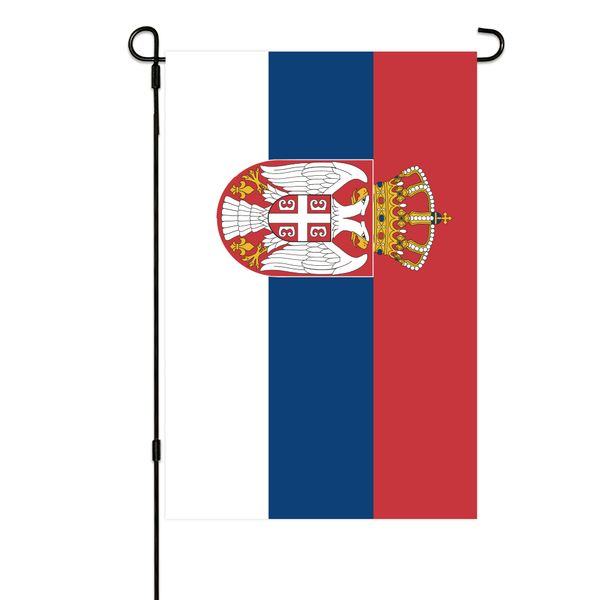 serbia garden flags 30x45cm vertical double sided outdoor welcome banner for yard outdoor decor
serbia garden flags 30x45cm vertical double sided outdoor welcome banner for yard outdoor decor