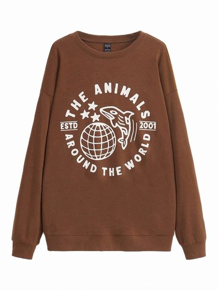 women's hoodies & sweatshirts x motspraydesignstudio dolphin and slogan graphic drop shoulder sweatshirt h0hw#, Black
women's hoodies & sweatshirts x motspraydesignstudio dolphin and slogan graphic drop shoulder sweatshirt h0hw#, Black