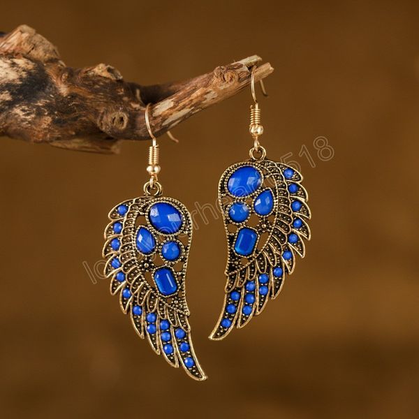 fashion bohemian long wing dangle earrings for women jewelry antique gold color geometric beaded hollow drop earrings female, Silver
fashion bohemian long wing dangle earrings for women jewelry antique gold color geometric beaded hollow drop earrings female, Silver