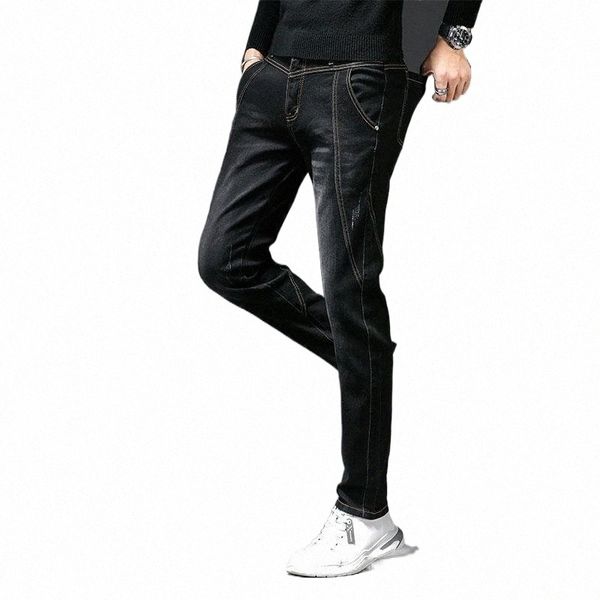 men's jeans men's jeans kolmakov 2021 winter men trendy slim black gray pencil pants elastic skinny trousers male 27-361 y3v4#, Blue
men's jeans men's jeans kolmakov 2021 winter men trendy slim black gray pencil pants elastic skinny trousers male 27-361 y3v4#, Blue