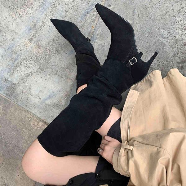 boots arden furtado 2021 fashion women's shoes elegant nude boots stilettos heels knee high 220906, Black
boots arden furtado 2021 fashion women's shoes elegant nude boots stilettos heels knee high 220906, Black