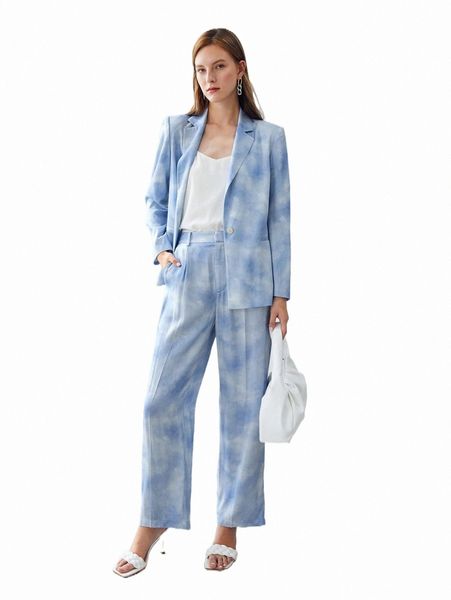 women's suits & blazers motf premium viscose tie-dye tailored pants w5ue#, White;black
women's suits & blazers motf premium viscose tie-dye tailored pants w5ue#, White;black