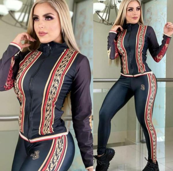 european and american women's tracksuits autumn new fashion personality casual printing two-piece set, Gray
european and american women's tracksuits autumn new fashion personality casual printing two-piece set, Gray