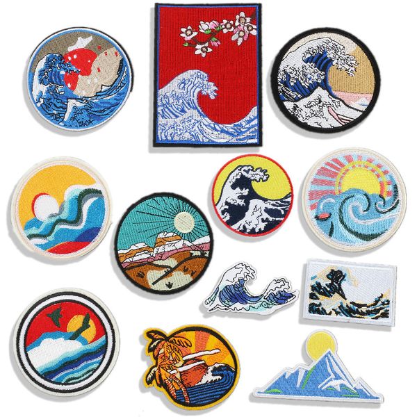 notions mountain embroidered applique badge iron on sew on patches diy accessories patch for clothes backpack hat jeans, Black
notions mountain embroidered applique badge iron on sew on patches diy accessories patch for clothes backpack hat jeans, Black