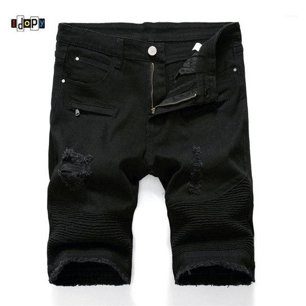 men's jeans idopy men ripped biker denim shorts summer motorcycle for male multi pockets brand designer plus size 28-401346u, Blue
men's jeans idopy men ripped biker denim shorts summer motorcycle for male multi pockets brand designer plus size 28-401346u, Blue