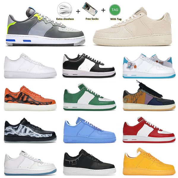 designer mens women skate 1 running shoes wolf grey light green spark hare space jam panda wheat men af1 airforce tennis outdoor sneakers ur, Black;white
designer mens women skate 1 running shoes wolf grey light green spark hare space jam panda wheat men af1 airforce tennis outdoor sneakers ur, Black;white
