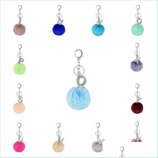 keychains a-z alphabet keychains soft and plush artificial rabbit fur ball letters keyrings pendant faux pompom keyfobs jewel bdehome dhlc5, Silver
keychains a-z alphabet keychains soft and plush artificial rabbit fur ball letters keyrings pendant faux pompom keyfobs jewel bdehome dhlc5, Silver