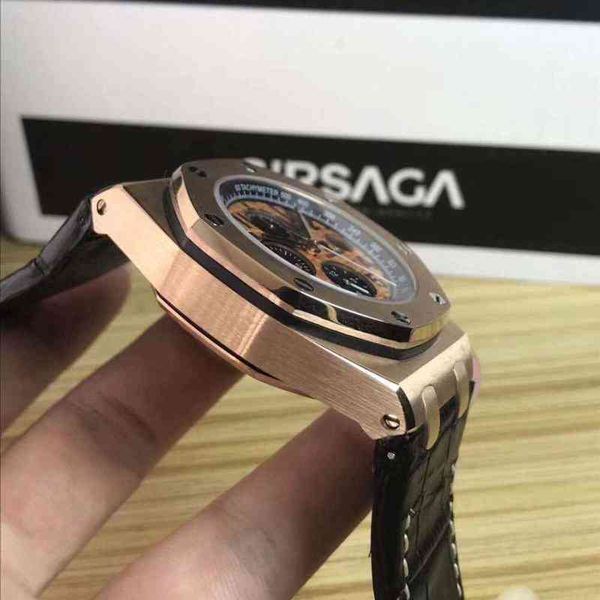 roya1 0ak mechanical wrist watch precision movement 42mm case 316 steel mineral wear resistant glass, Slivery;brown
roya1 0ak mechanical wrist watch precision movement 42mm case 316 steel mineral wear resistant glass, Slivery;brown
