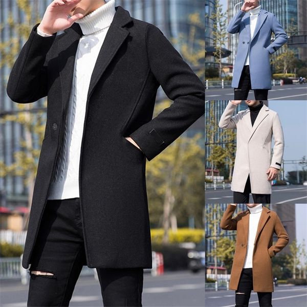men's trench coats autumn winter trench coat men windbreaker jacket windproof long jacket men mid-length coat overcoat 220906, Tan;black
men's trench coats autumn winter trench coat men windbreaker jacket windproof long jacket men mid-length coat overcoat 220906, Tan;black