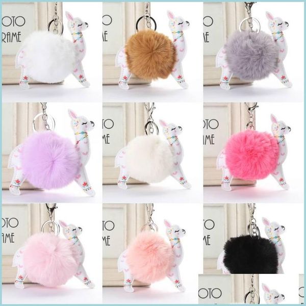 keychains fluffy fur ball alpaca keychain creative leather animal keyring charm artificial rabbit pompom keyfobs jewelry f bdejewelry dhqfc, Silver
keychains fluffy fur ball alpaca keychain creative leather animal keyring charm artificial rabbit pompom keyfobs jewelry f bdejewelry dhqfc, Silver