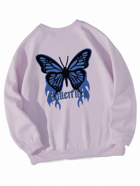 women's hoodies & sweatshirts letter & butterfly print thermal pullover y9hz#, Black
women's hoodies & sweatshirts letter & butterfly print thermal pullover y9hz#, Black