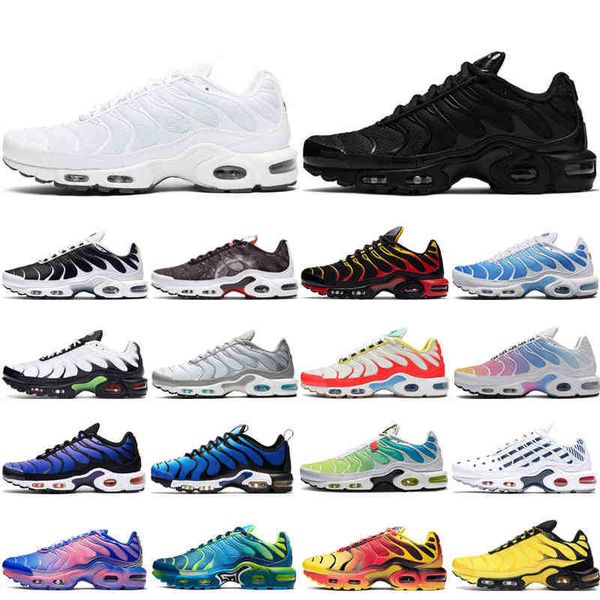 2021 tn plus running shoes for men women black white volt glow hyper blue pink oreo breathable sneaker outdoor trainer size 36-46 for man ru
2021 tn plus running shoes for men women black white volt glow hyper blue pink oreo breathable sneaker outdoor trainer size 36-46 for man ru