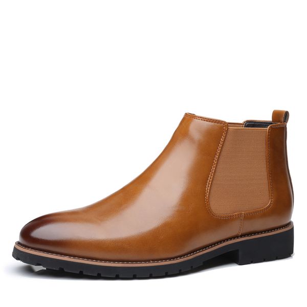 2022 men slip-on casual chelsea boots autumn winter trendy fashion short boot man plus size 38-48, Black
2022 men slip-on casual chelsea boots autumn winter trendy fashion short boot man plus size 38-48, Black