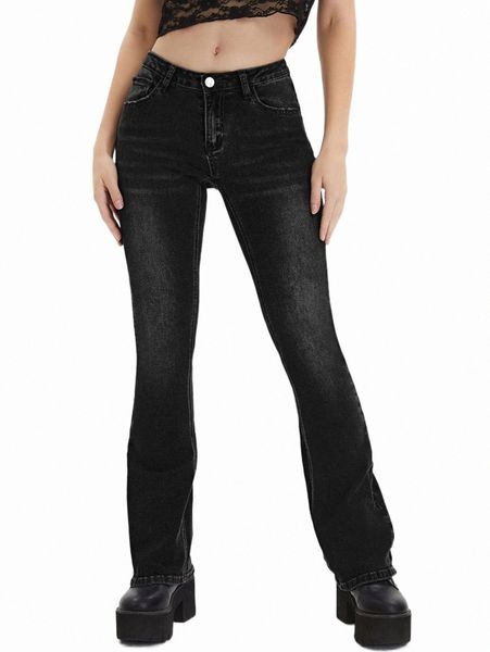 women's jeans bleach wash flare leg jeans 2022 new t8jv#, Blue 
women's jeans bleach wash flare leg jeans 2022 new t8jv#, Blue