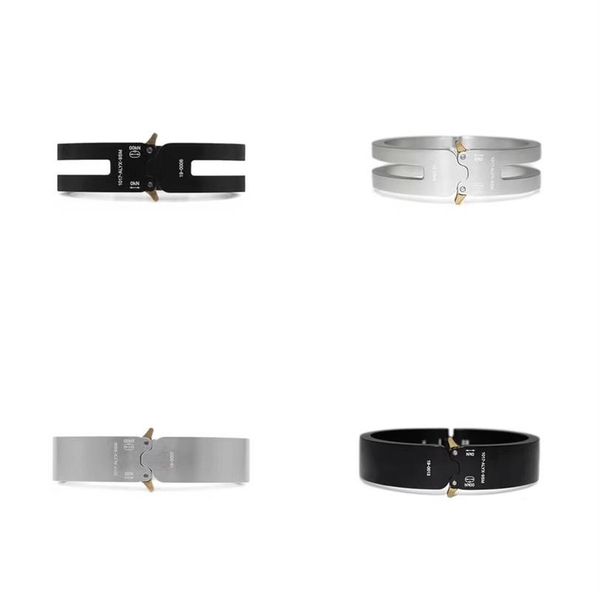 2019 1017 alyx studio logo functional bracelet men women fashion bracelet hip hop outdoor street accessories festival gift 255f, Black
2019 1017 alyx studio logo functional bracelet men women fashion bracelet hip hop outdoor street accessories festival gift 255f, Black