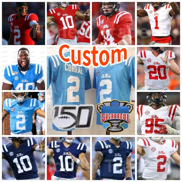 american college football wear custom matt corral football jersey sugar bowl ole miss rebels ncaa college john rhys plumlee snoop conner man, Black
american college football wear custom matt corral football jersey sugar bowl ole miss rebels ncaa college john rhys plumlee snoop conner man, Black