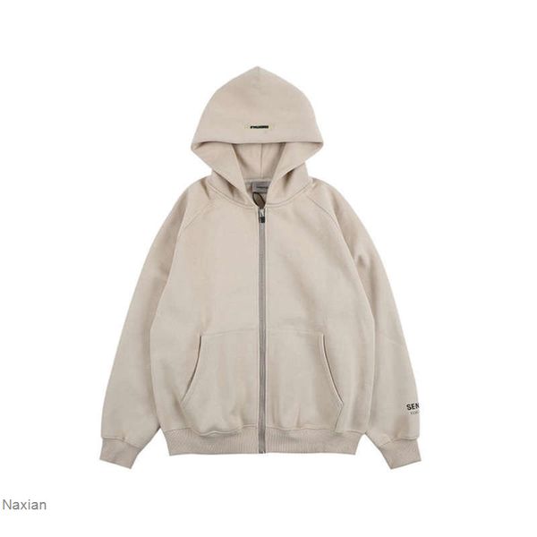 men's sweatshirts brand designer fashion mannen mode ess-entials running jacket rits sweatshirt sportkleding gym hoodies training kledi, Black
men's sweatshirts brand designer fashion mannen mode ess-entials running jacket rits sweatshirt sportkleding gym hoodies training kledi, Black