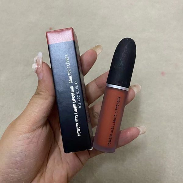 5 colors p0wder kiss liquid lip gloss matte lipstick non-stick cup lipgloss rouge a levre 5ml
5 colors p0wder kiss liquid lip gloss matte lipstick non-stick cup lipgloss rouge a levre 5ml