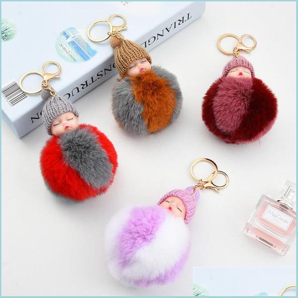keychains rabbit fur ball keychain women fashion slee baby doll pompom keyfobs car charm pendant keyring jewelry drop delivery 2021 a dhulc, Silver
keychains rabbit fur ball keychain women fashion slee baby doll pompom keyfobs car charm pendant keyring jewelry drop delivery 2021 a dhulc, Silver