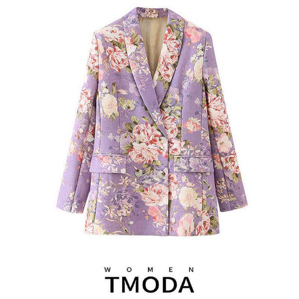 suit tmoda405 women 2020 fashion double breasted floral print blazer jacket vin, White;black
suit tmoda405 women 2020 fashion double breasted floral print blazer jacket vin, White;black