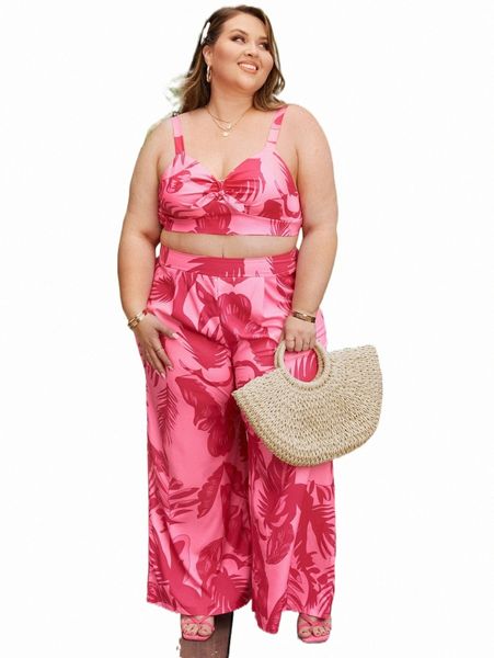 plus size dresses x srv plus tropical print knot front crop cami & wide leg pants t21w#, Black
plus size dresses x srv plus tropical print knot front crop cami & wide leg pants t21w#, Black