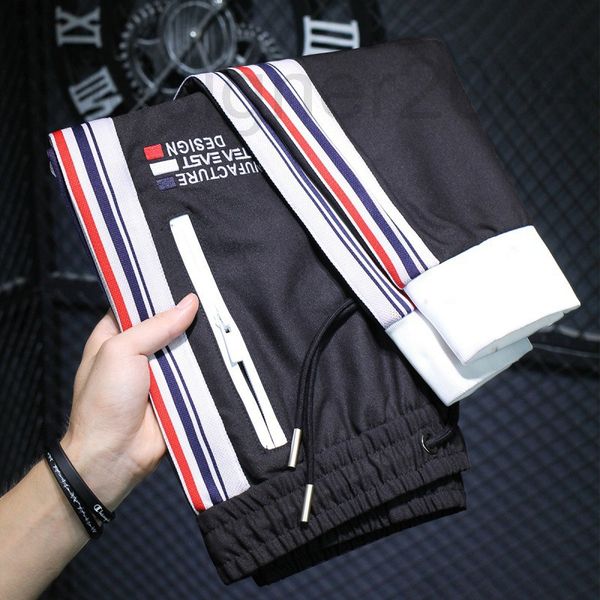 men's shorts designer high end fashion brand summer new ice silk men's nine point casual pants loose and slim breathable small foo, White;black
men's shorts designer high end fashion brand summer new ice silk men's nine point casual pants loose and slim breathable small foo, White;black